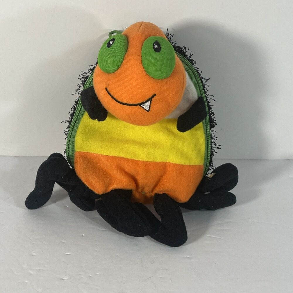 Hallmark Candy Bug Bag Spider Candy Corn Stuffed Plush Toy